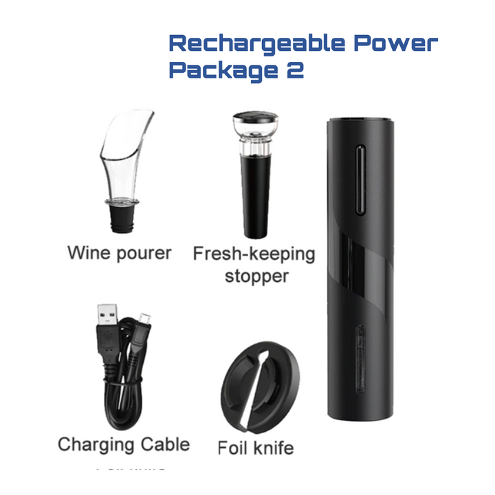 Rechargeable Wine Bottle Opener